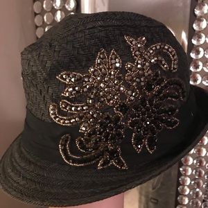 Rhinestone fedora